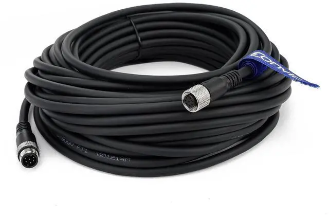 Main image of Industrial M12 8 Pin Male to Female Aviation Sensor Connector Waterproof M12 A Code Shielded Signal Cable (15M/49.2ft)