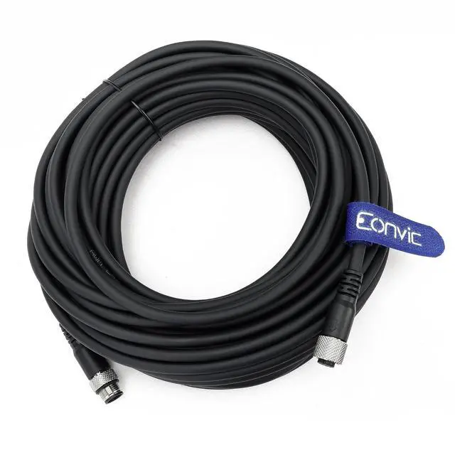 Alt view image 4 of 4 - Industrial M12 8 Pin Male to Female Aviation Sensor Connector Waterproof M12 A Code Shielded Signal Cable (15M/49.2ft)