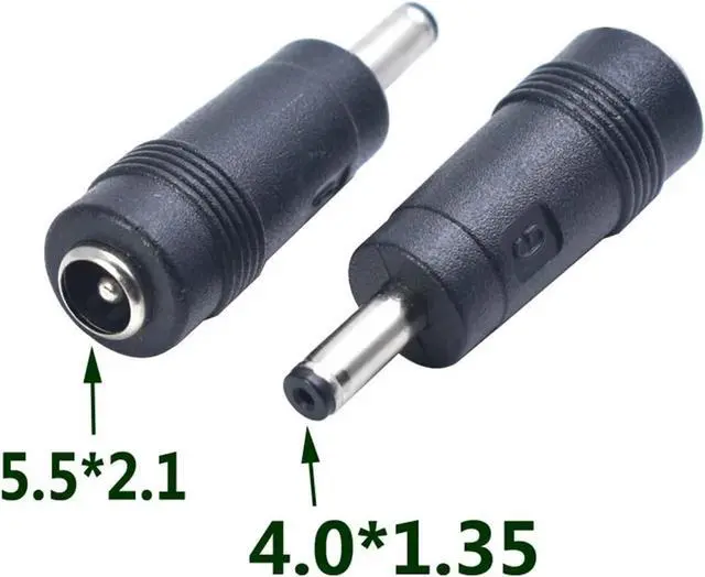 Alt view image 2 of 6 - 1pcs 5.5 x 2.1mm Female to 4.0 x 1.35mm Male DC Power Connector Adapter Converter 5.5 * 2.1 to 4.0 * 1.35mm