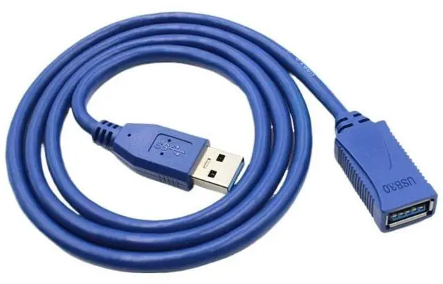 Main image of 1/2/3/5m USB 3.0 Extension Cable Male to Female Data Sync Cable for PC Gamer Keyboard Mobile Hard Disk(5M)