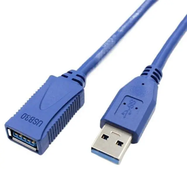 Alt view image 3 of 5 - 1/2/3/5m USB 3.0 Extension Cable Male to Female Data Sync Cable for PC Gamer Keyboard Mobile Hard Disk(5M)