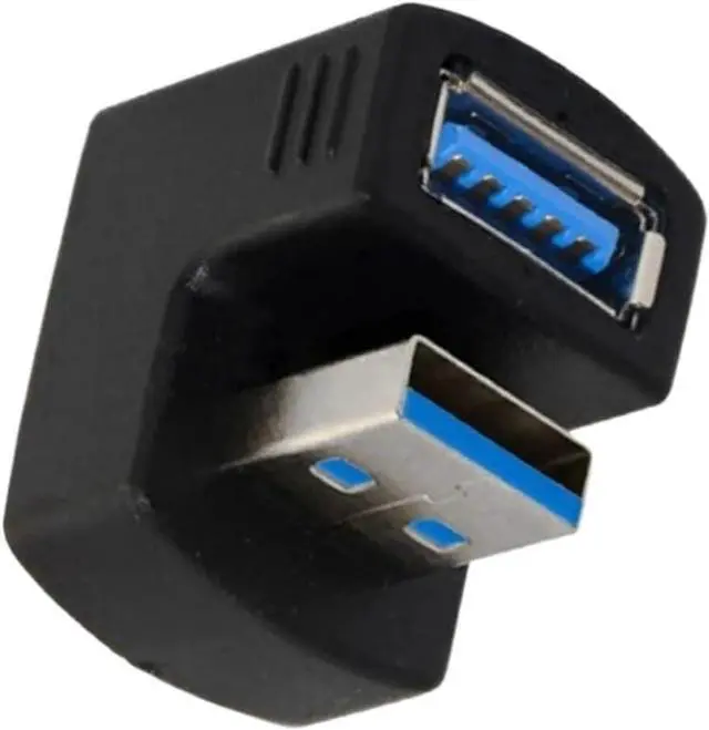 Main image of USB 3.0 U-Shaped Adapter 90 ° Male Female Adapter Inclined Up and Down Expansion Plug 10 Gbps(3.0 UP)