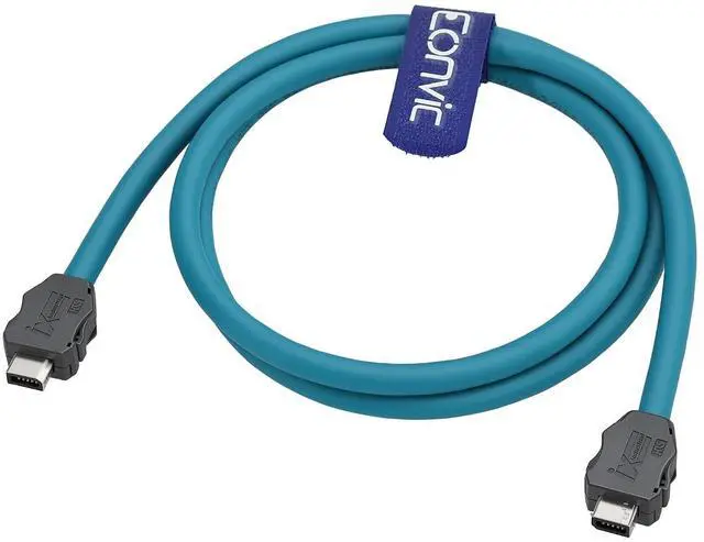 Main image of IX Industrial IX30G-A-10S-CV A-Key Male to Male Cat6a 10Gbps High Flex Ethernet Cable for Industrial Switches PLCs Machine Vision Cameras Robot Controllers Industrial Sensors 2m