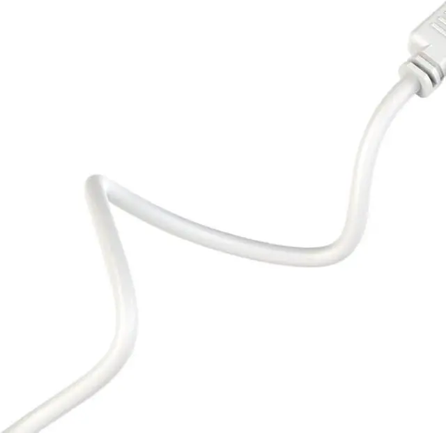 Alt view image 2 of 3 - ARGB Multi Splitter 5V 3PIN Connector 1 to 2/3/4 Chassis Fan Splitter Synchronization Tensile(1 to 2,White)