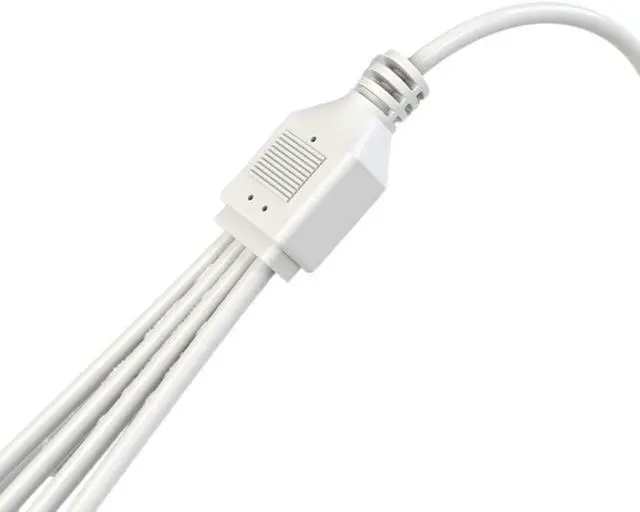 Alt view image 6 of 7 - Splitter 5V 3 Pin 2 All Mainboard ARGB Extension Cable 1 to 2/3/4 with Pin Desktop PC DIY Tools(Black 1 to 4)