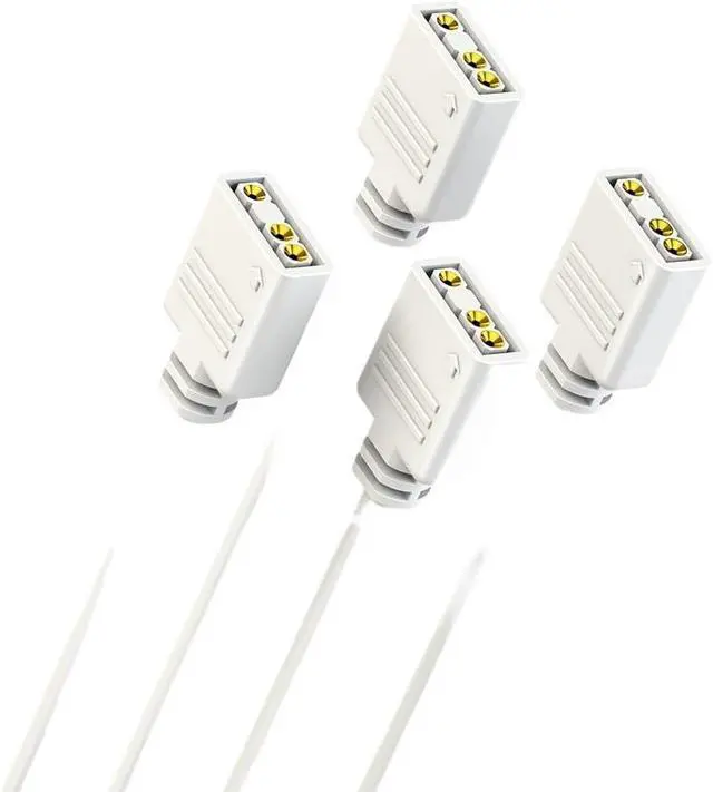 Alt view image 7 of 7 - Splitter 5V 3 Pin 2 All Mainboard ARGB Extension Cable 1 to 2/3/4 with Pin Desktop PC DIY Tools(Black 1 to 4)
