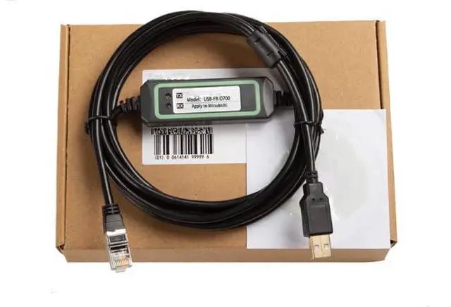 Main image of USB-FR-D700 for FR-E700 FR-D700/740 Inverter Debugging Cable USB Interface Download Data Cable Gold-Plated high-Speed and Stable Model FT232RL chip 3 metres