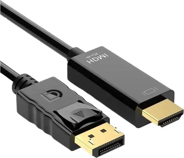 Main image of 4K*2K DisplayPort to HDMI-Compatible Adapter 1080P DP to HDMI Converter 1.8m Cable for Desktop PC TV M>oni>tor Projector