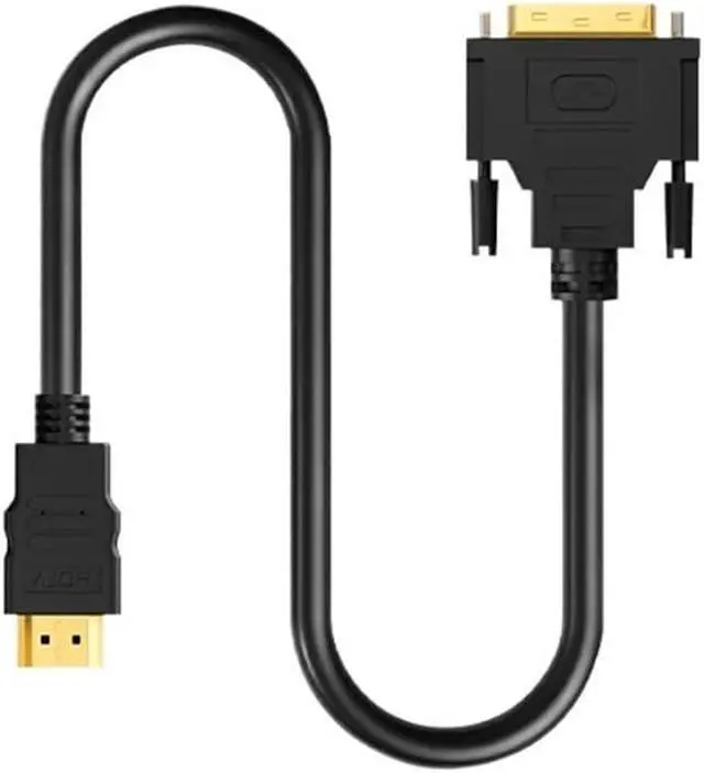 Alt view image 3 of 4 - Plated HDMI-Compatible to DVI Cable Male 24+1 DVI-D Male Adapter Plated 4K 1080P for TV HD PC Projector /3 1.5m 5m(1.5m)