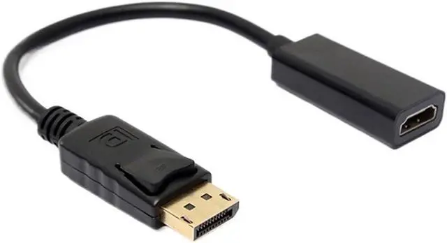 Alt view image 2 of 6 - DP DisplayPort to DVI HDMI-Compatible Converter Video Cable Display Port D-Sub Adapter 1080P 720P HDTV M>oni>tor PC(DP to VGA)