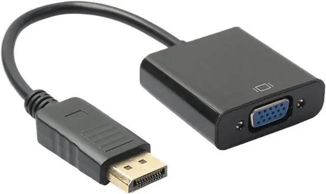 Alt view image 3 of 6 - DP DisplayPort to DVI HDMI-Compatible Converter Video Cable Display Port D-Sub Adapter 1080P 720P HDTV M>oni>tor PC(DP to VGA)