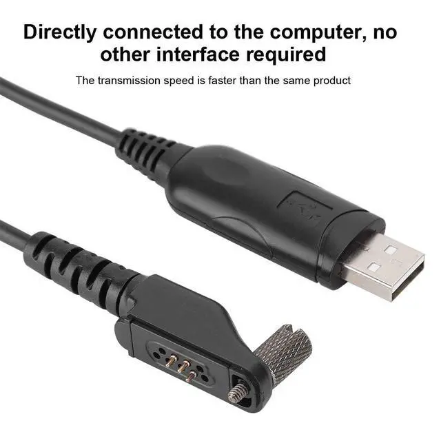 Alt view image 3 of 7 - 1M USB Program Cable for Icom, Walkie Talkie Programming Cable for Icom ICF41, ICF50, ICF60, ICF51, ICF61, ICF50V, ICF60V, ICF70, ICF80 ICF3161, ICF4161, ICF3062, ICF3062, ICF4062
