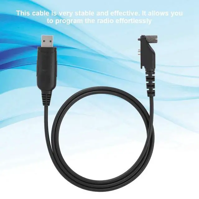 Alt view image 2 of 7 - 1M USB Program Cable for Icom, Walkie Talkie Programming Cable for Icom ICF41, ICF50, ICF60, ICF51, ICF61, ICF50V, ICF60V, ICF70, ICF80 ICF3161, ICF4161, ICF3062, ICF3062, ICF4062