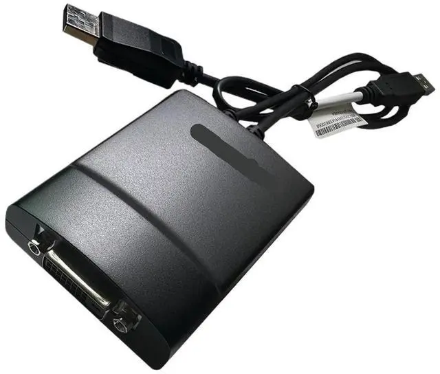 Alt view image 4 of 5 - Active DisplayPort to DVI Cable Adapter 2560x1600 60Hz DP to DVI-D Video Converter with USB Power DP to DVI