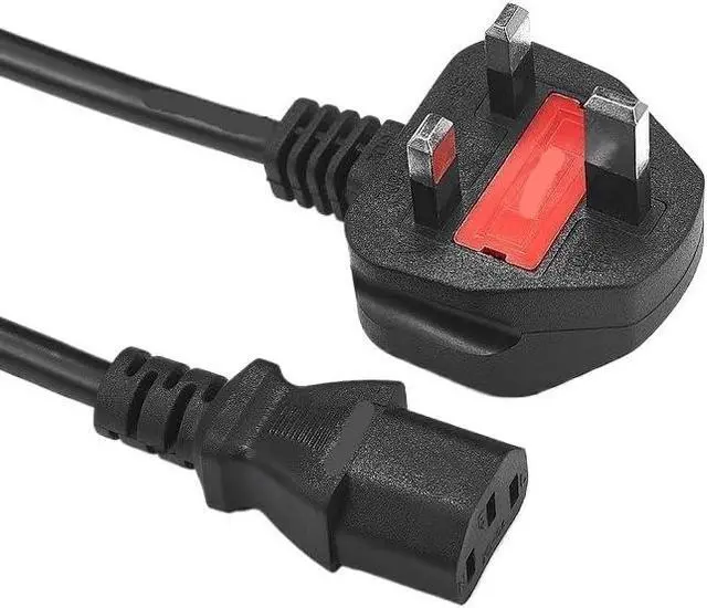 Alt view image 2 of 6 - IEC C5 C13 Power Supply Cable for Printer Computer P;S/4 Bat*/tery Monitor(Silver)