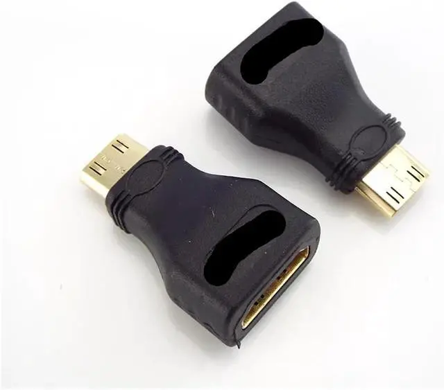 Alt view image 3 of 6 - HDMI-Compatible Converter Male to Standard Extension Cable Adapter Female to Male Convertor Plated 1080P 1/2/5pcs(5pcs)