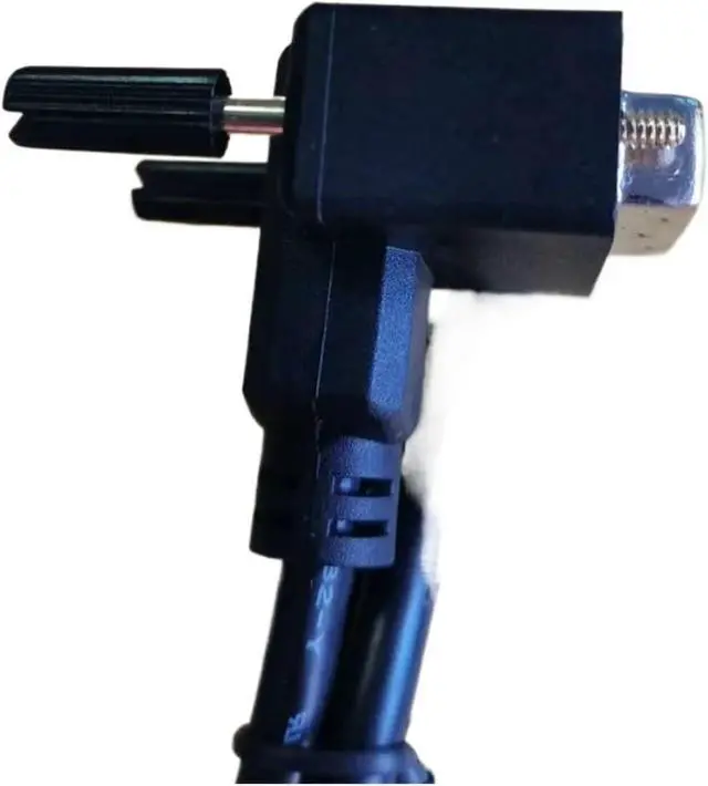 Alt view image 3 of 6 - Angled HDMI to DVI Cable Converter Short HDMI Male to DVI Male M>oni>tor Cable for PC Projector Cable HDMI to DVI(0.75m)