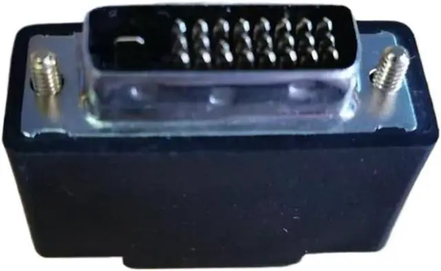 Alt view image 4 of 6 - Angled HDMI to DVI Cable Converter Short HDMI Male to DVI Male M>oni>tor Cable for PC Projector Cable HDMI to DVI(0.75m)