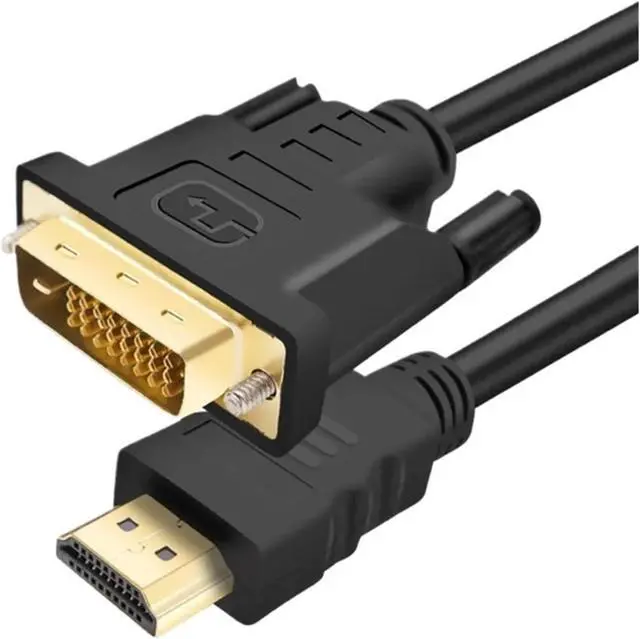 Alt view image 2 of 4 - DVI to HDTV HD to DVI 24+1 Male to Male HDTV Cable Digital Video Cable Adapter for Computer Projector Extension(1.5m)