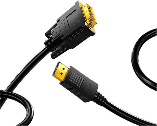 Alt view image 3 of 5 - 1080P DisplayPort DP to DVI 24+1 Cable Adapter DP to DVI Conversion Cable for de*/ll M>oni>tor Projector DisplayPort Cable 1.8m(1.5m)