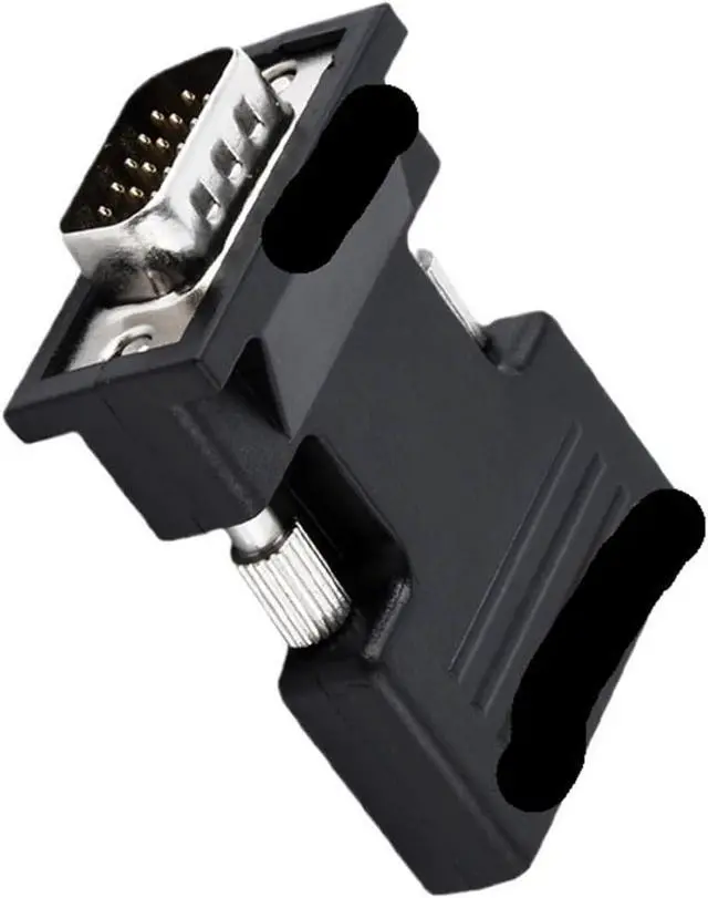 Alt view image 5 of 5 - HD 1080P PC Computer HDMI-Compatible to Video Converter 3.5mm Ja-ck Female to Male Adapter for TV Box M>oni>tor