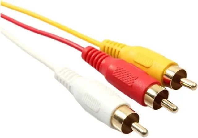 Alt view image 5 of 5 - HDMI-Compatible to 3RCA Cable 1.5M with HDMI 1.4 to AV Cord HD Video Wire