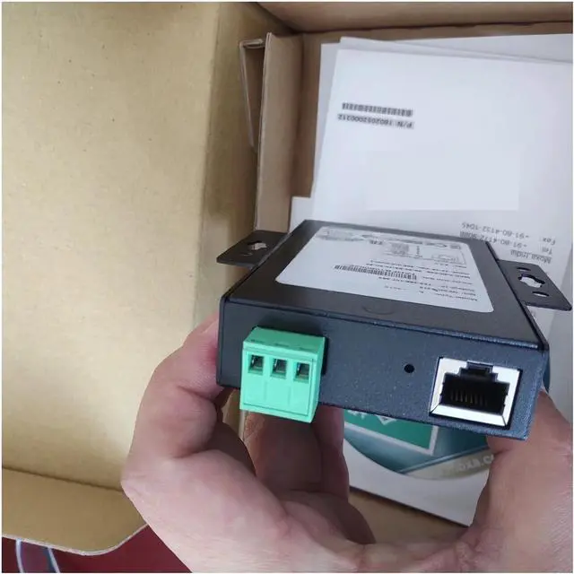 Alt view image 2 of 3 - RS232 2-Port Serial Server NPort 5210 Networking Server Original