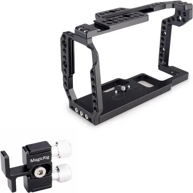 Main image of MAGICIRG Cage for BMPCC 4K & 6K + MAGICRIG HDMI & USB-C Cable Clamp