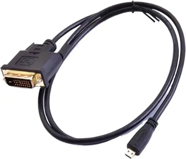 Main image of M;ic/ro HDMI-DVI Video Cable, Available in 1m and 1.8m, High-Definition, Small to Large Computers Connected to DVI M>oni>tor Data Ca(1.8m)