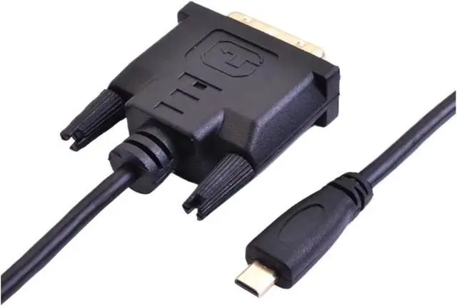 Alt view image 5 of 5 - M;ic/ro HDMI-DVI Video Cable, Available in 1m and 1.8m, High-Definition, Small to Large Computers Connected to DVI M>oni>tor Data Ca(1.8m)