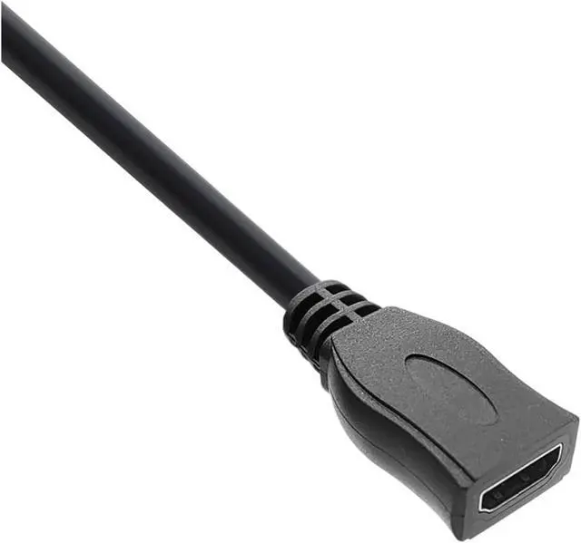 Alt view image 3 of 6 - Display DVI to HDMI Cable Male to Female High-Definition Adapter Cable Bidirectional Mutual Conversion Short Cable Hdmi to Dvi24