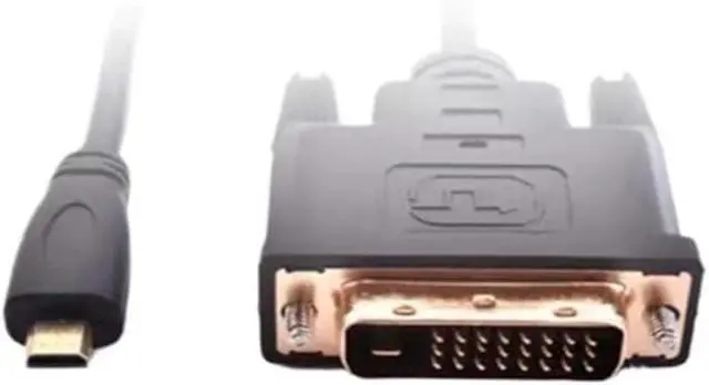 Alt view image 4 of 5 - M;ic/ro HDMI-DVI Video Cable, Available in 1m and 1.8m, High-Definition, Small to Large Computers Connected to DVI M>oni>tor Data Ca(1.8m)