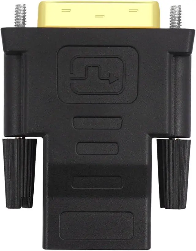 Alt view image 4 of 6 - DVI to HDMI-Compatible Adapter 1080P Male to Female Video Converter 24K Plated pl-UG DVI to HDMI-Compatibl Cable Converter
