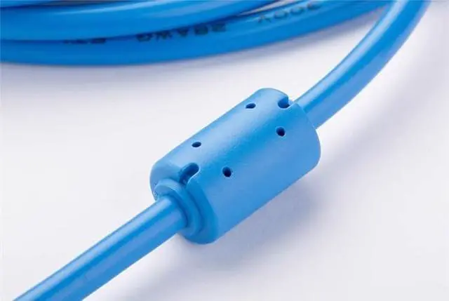 Alt view image 5 of 6 - 1 pc New Applicable USB-FP1 PLC Programming Cable FP1 Series 8-Pin Round Plug Download Cable Isolated Blue 3m