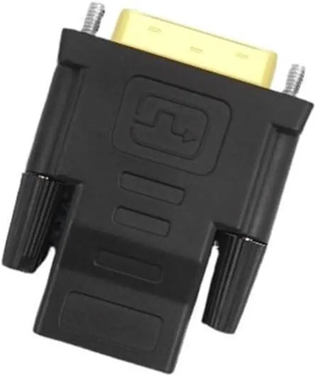 Alt view image 5 of 6 - DVI to HDMI-Compatible Adapter 1080P Male to Female Video Converter 24K Plated pl-UG DVI to HDMI-Compatibl Cable Converter