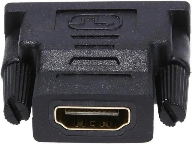 Alt view image 5 of 6 - DVI 24+1 Pin to HDMI-Compatible Cable Adapter Plated pl-UG DVI to HD Conversion Converter Video Converter for PC HDTV Projector