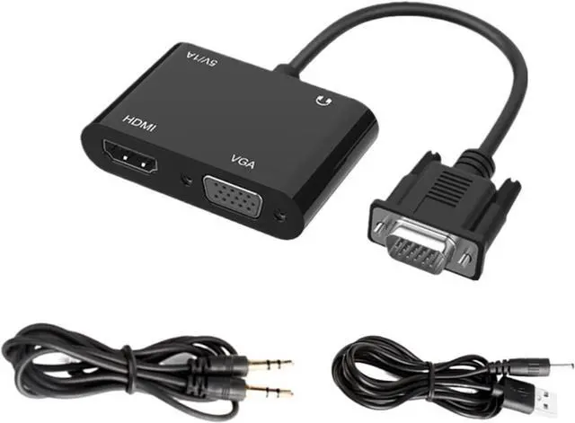 Main image of GRWIBEOU to HDMI Adapter, 1080P Splitter 1 in 2 Output for Computers Desktops Laptops Computers Monitors Projectors