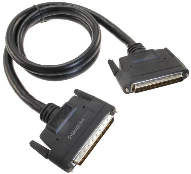 Main image of CablesOnline 3ft HPDB68 68-Pin Male to Male LVD SCSI-3 Cable, SC-3303L