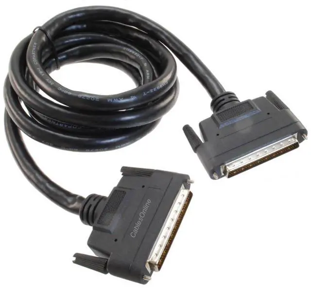 Main image of CablesOnline 6ft HPDB68 68-Pin Male to Male LVD SCSI-3 Cable, SC-3306L