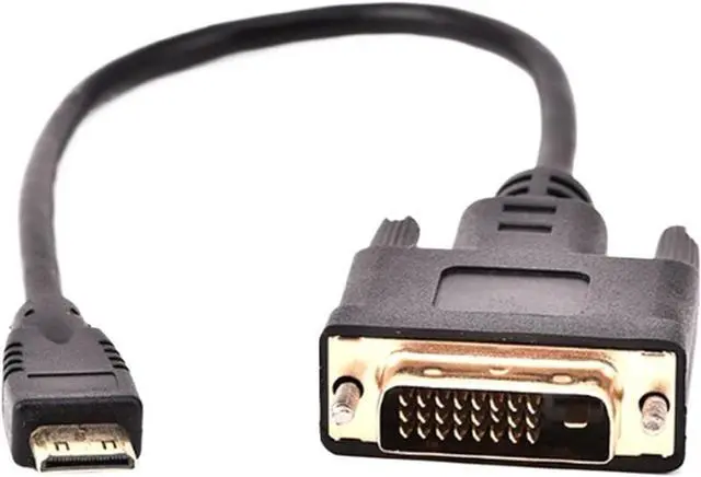 Alt view image 2 of 6 - HDMI Compatible to DVI 24+1 Public Connection HDMI Compatible to DVI High-Definition Connection Cable 0.3m-1.8m(1.8m)