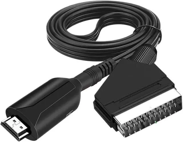 Alt view image 3 of 6 - 1080P HDMI to SCART Video Converter Adapter HDMI Input to Scart Output for HDTV DVD Sky Box STB with USB Power Cable(HD to SCART)