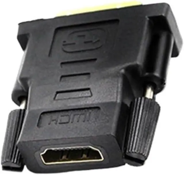 Alt view image 3 of 6 - DVI to HDMI Adapter Connector Bi-directiona HDMI to DVI DVI D 24+1 Male to HDMI Female 1080P Connector Converter for Projector