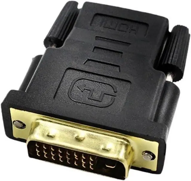 Alt view image 4 of 6 - DVI to HDMI Adapter Connector Bi-directiona HDMI to DVI DVI D 24+1 Male to HDMI Female 1080P Connector Converter for Projector
