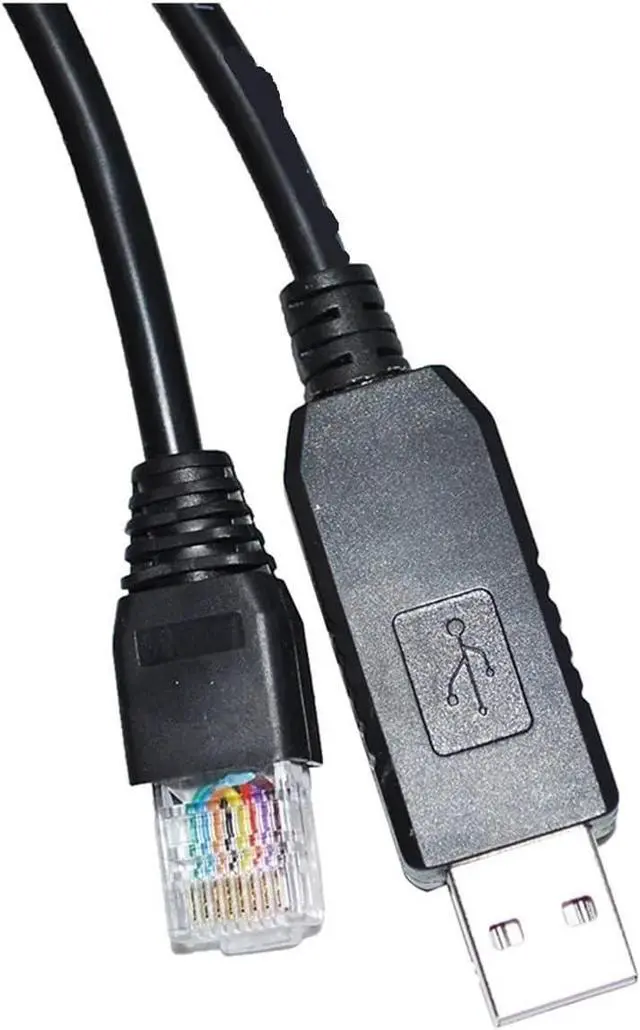 Alt view image 3 of 3 - F&T>D*I FT232RL CHIP USB to RJ45 Plug Adapter RS485 Converter Serial Communication Cable for Hybrid Solar MPPT Inverter to PC(5M)