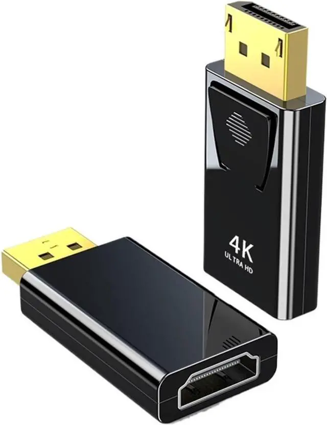 Alt view image 2 of 4 - DP to HDMI Adapter 4K 60Hz Display Port to HDMI Converter DP Male to HDMI Female Video HD Cable for PC TV Projector(4k 60Hz)