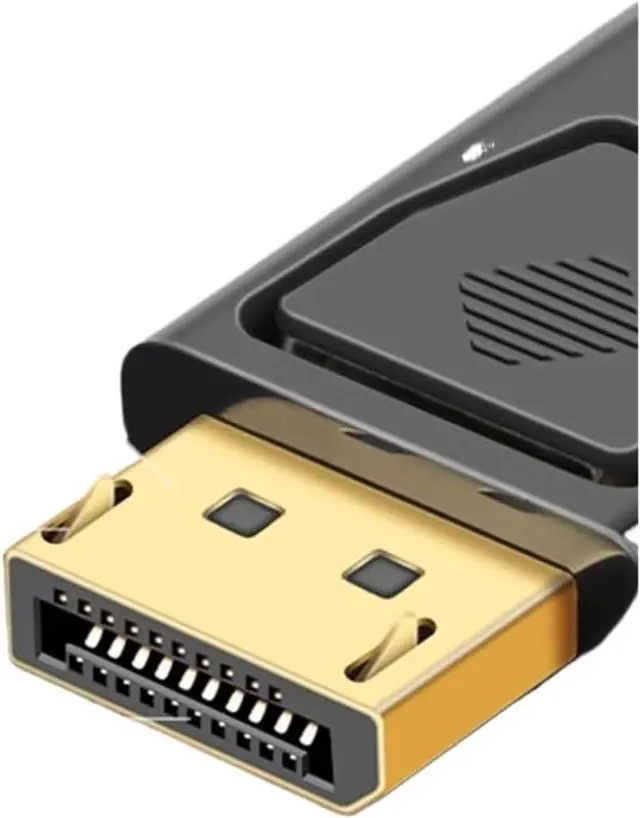 Alt view image 3 of 4 - DP to HDMI Adapter 4K 60Hz Display Port to HDMI Converter DP Male to HDMI Female Video HD Cable for PC TV Projector(4k 60Hz)