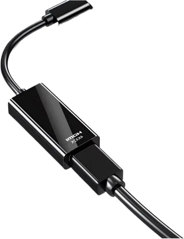 Alt view image 3 of 4 - USB C HDMI Cable TY>pe C to HDMI 4K Adapter USB C USB 3.1 Male to HDTV Female Converter Cable for Tablet TV Pro(Aluminum)