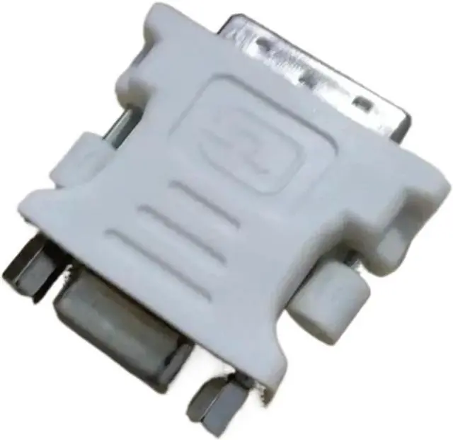 Main image of Connector Computer M>oni>tor Video Plastic Durable DVI 24+1 to Female Multipurpose Conversion Adapter(White)