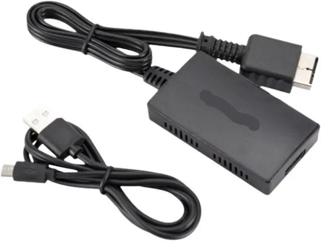 Alt view image 2 of 3 - 1080P PS-2 to HDMI-Compatible Converter Adapter 2 to HDMI Games Video Adapter Cable Supports PC All PS-2 Display Modes(Model C)
