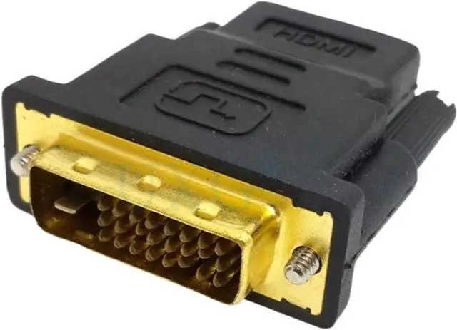 Main image of HDTV to DVI 24+1 Pin Adapter 4K Bi-Directional DVI Male to HDMI-Compatible Male Converter Adapter Cable for LCD DVD HDTV XBOXDVI(2k)